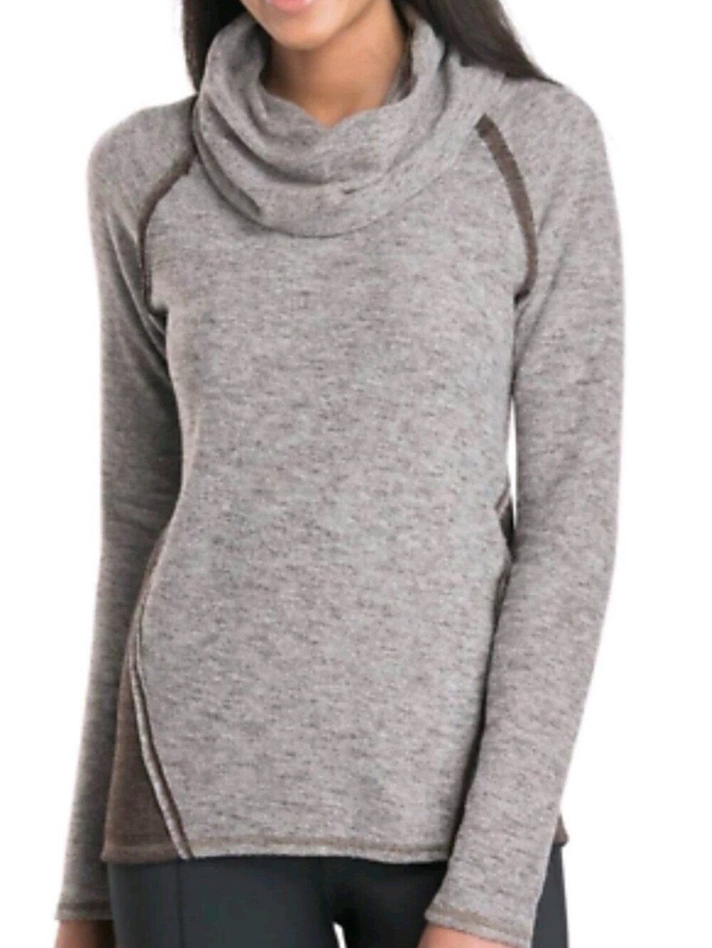 Kuhl Women’s Wool Blend Long Sleeve Cowl Neck Top Size Large